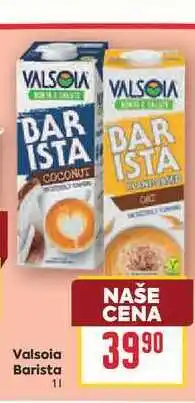Billa Valsoia Barista nabídka