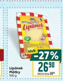 Billa Lipánek Plátky nabídka