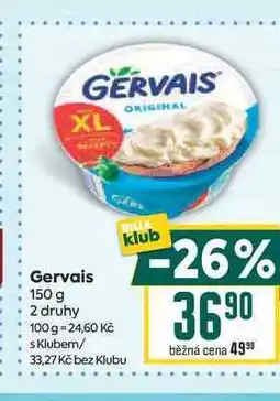 Billa Gervais nabídka