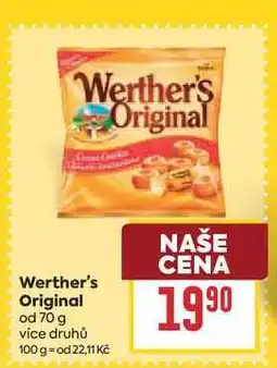 Billa Werther's Original od nabídka