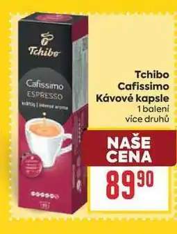 Billa Tchibo Cafissimo Kávové kapsle 1 balení nabídka