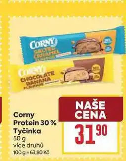 Billa Corny Protein 30% Tyčinka nabídka