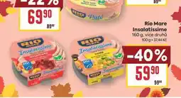 Billa Rio Mare Insalatissime nabídka