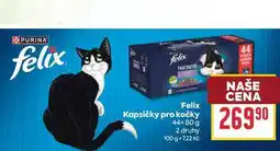 Billa Felix Kapsičky pro kočky 44× nabídka