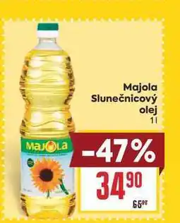 Billa Majola Slunečnicový olej nabídka