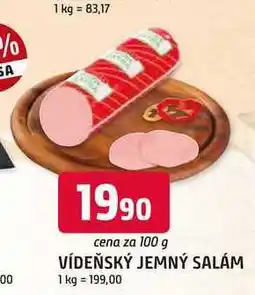 Trefa VÍDEŇSKÝ JEMNÝ SALÁM nabídka