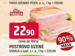Trefa MISTROVO UZENÉ VÁHALA nabídka