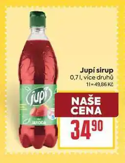 Billa Jupí sirup nabídka