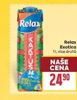 Billa Relax Exotica nabídka