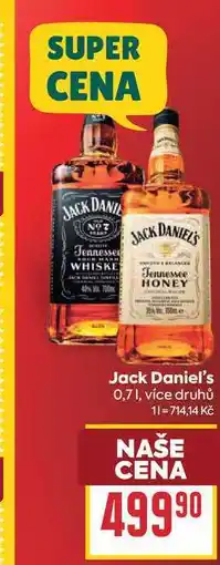 Billa Jack Daniel's nabídka