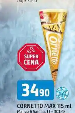 Trefa CORNETTO MAX nabídka