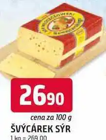 Trefa ŠVÝCÁREK SÝR nabídka