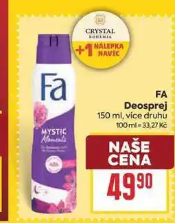 Billa FA Deosprej nabídka
