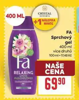 Billa FA Sprchový gel nabídka