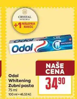 Billa Odol Whitening Zubní pasta nabídka