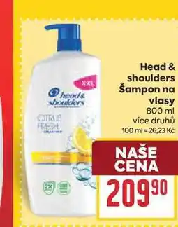 Billa Head & shoulders Šampon na vlasy nabídka