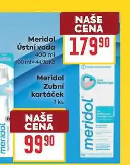 Billa meridol Meridol Ústní voda nabídka