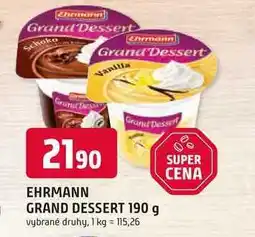Trefa EHRMANN GRAND DESSERT nabídka