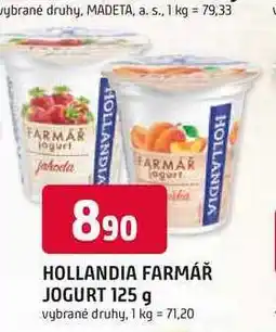 Trefa HOLLANDIA FARMÁŘ JOGURT nabídka