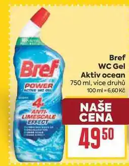 Billa Bref WC Gel Aktiv ocean nabídka