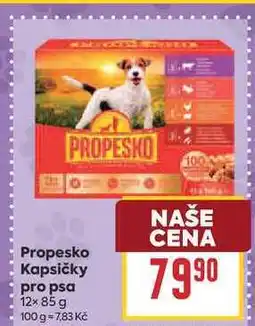 Billa Propesko Kapsičky pro psa 12× nabídka