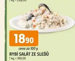 Trefa RYBÍ SALÁT ZE SLEĎŮ nabídka