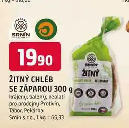 Trefa ŽITNÝ CHLÉB SE ZÁPAROU 300 g krájený, balený nabídka