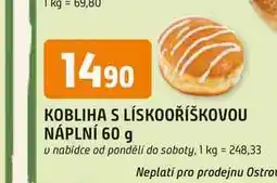 Trefa KOBLIHA S LÍSKOOŘÍŠKOVOU NÁPLNÍ nabídka