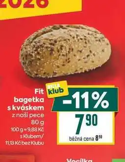 Billa Fit bagetka s kváskem z naší pece nabídka