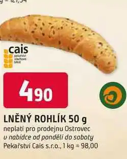 Trefa LNĚNÝ ROHLÍK nabídka