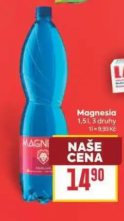 Billa Magnesia nabídka