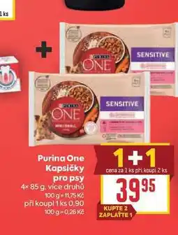 Billa Purina One Kapsičky pro psy nabídka