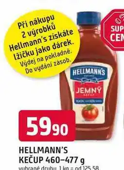 Trefa HELLMANN'S KEČUP nabídka