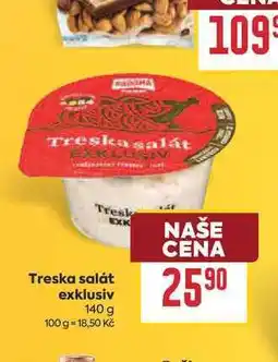 Billa Treska salát exklusiv nabídka