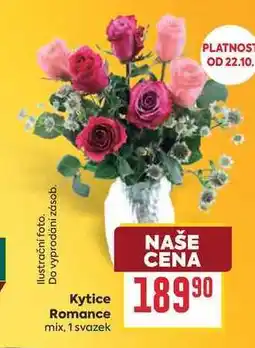 Billa Kytice Romance mix, 1 svazek nabídka