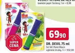 Trefa DR. DEVIL 75 ml 3v1 WC nabídka