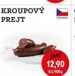 RABBIT řeznictví KROUPOVÝ PREJT nabídka