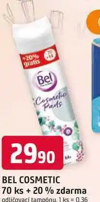 Trefa BEL COSMETIC 70 ks + 20% zdarma odličovací tampóny nabídka