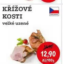 RABBIT řeznictví KŘÍŽOVÉ KOSTI velké uzené nabídka