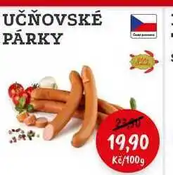 RABBIT řeznictví UČŇOVSKÉ PÁRKY nabídka