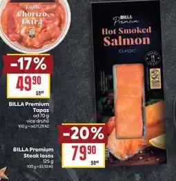 Billa BILLA Premium Steak losos nabídka