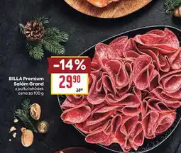 Billa BILLA Premium Salam Grand z pultu lahůdek cena za nabídka