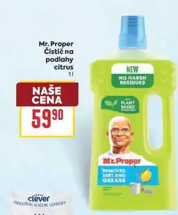 Billa Mr. Proper Čistič na podlahy citrus nabídka