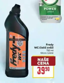 Billa Fredy WC čistič svěží nabídka