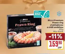 Billa BILLA Premium Prawn ring s koktejlovou a chilli omáčkou nabídka