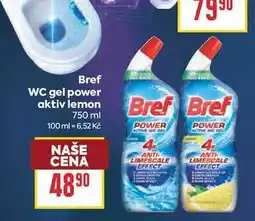 Billa Bref WC gel power aktiv lemon nabídka