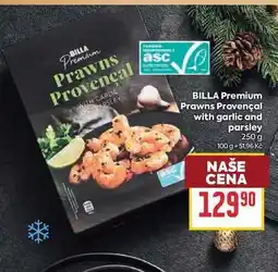 Billa BILLA Premium Prawns Provençal with garlic and parsley nabídka