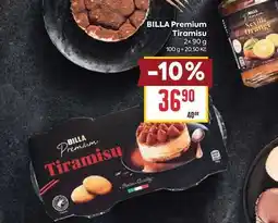 Billa BILLA Premium Tiramisu 2× nabídka