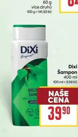 Billa Dixi Šampon nabídka