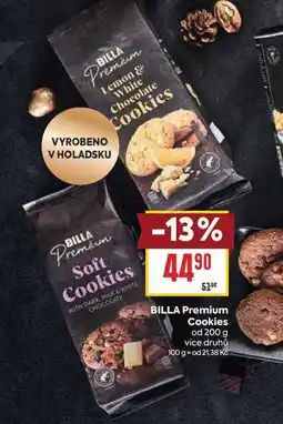 Billa BILLA Premium Cookies od nabídka